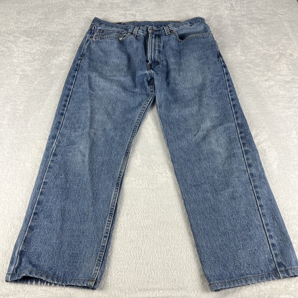 Levi's 505 Regular Fit Men's‎  36X29 Blue Jeans